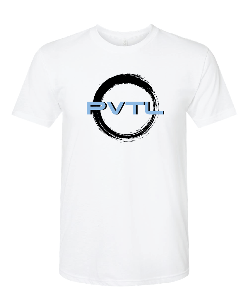 White PVTL Logo T-Shirt Main Image